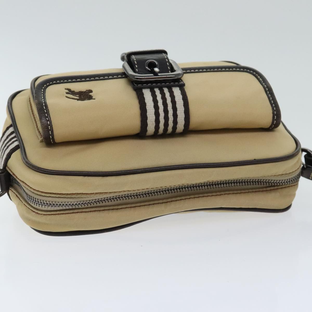 Burberry Blue Label Beige Canvas Shoulder Bag (Pre-Owned) Size ONE SIZE - 13 Thumbnail