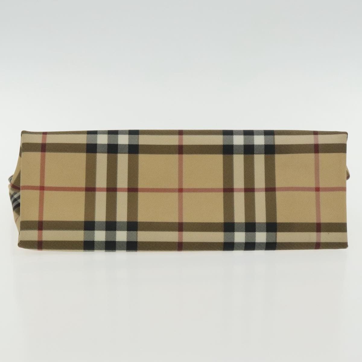 Burberry Nova Check Beige Canvas Handbag (Pre-Owned) Size ONE SIZE - 17 Thumbnail