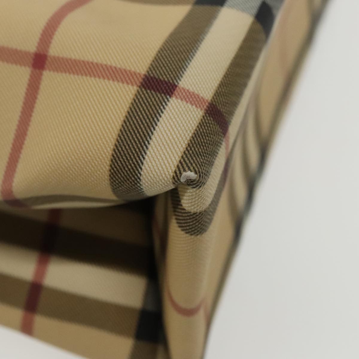 Burberry Nova Check Beige Canvas Handbag (Pre-Owned) Size ONE SIZE - 8 Thumbnail