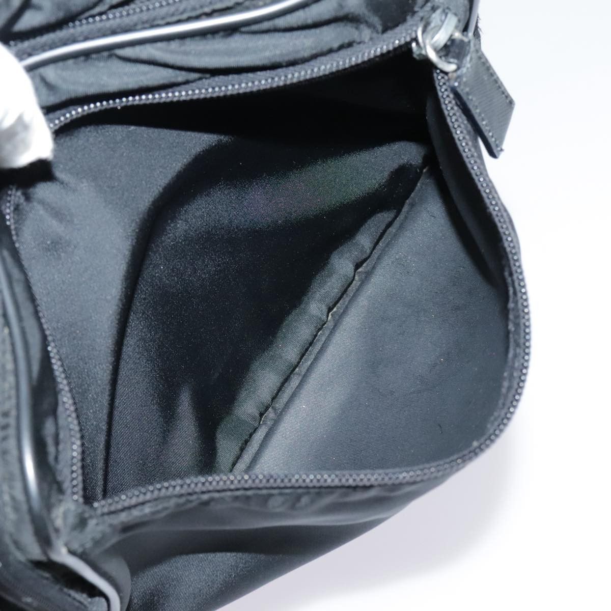 Prada Re-Nylon Black Synthetic Shoulder Bag (Pre-Owned) Size ONE SIZE - 16 Thumbnail