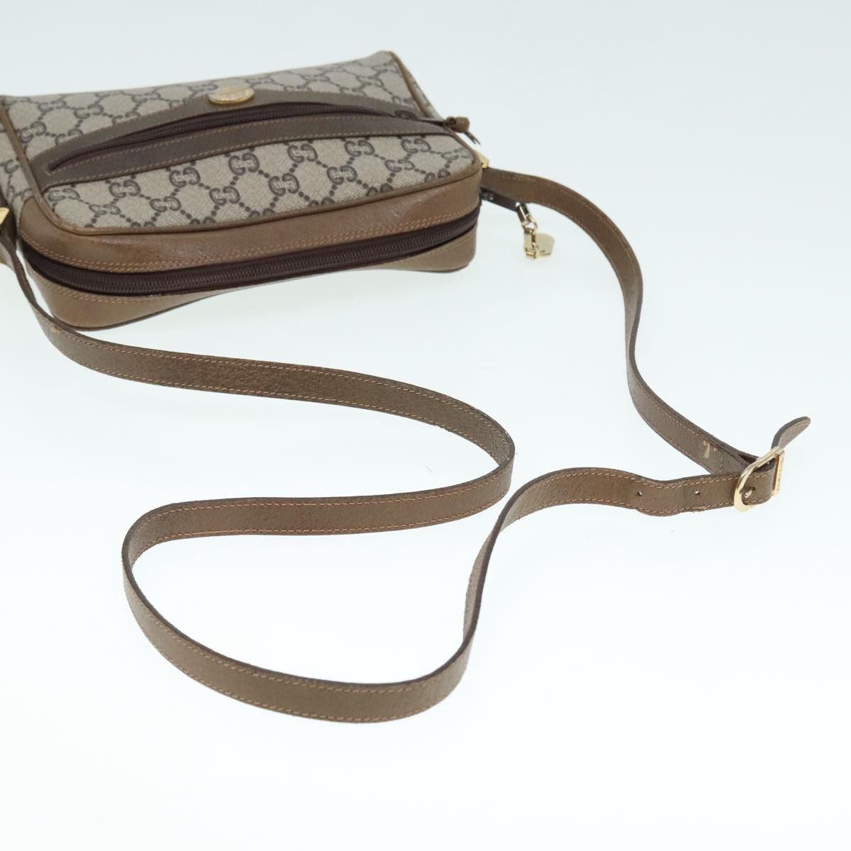 Gucci Beige Canvas Shoulder Bag (Pre-Owned) Size ONE SIZE - 4 Thumbnail