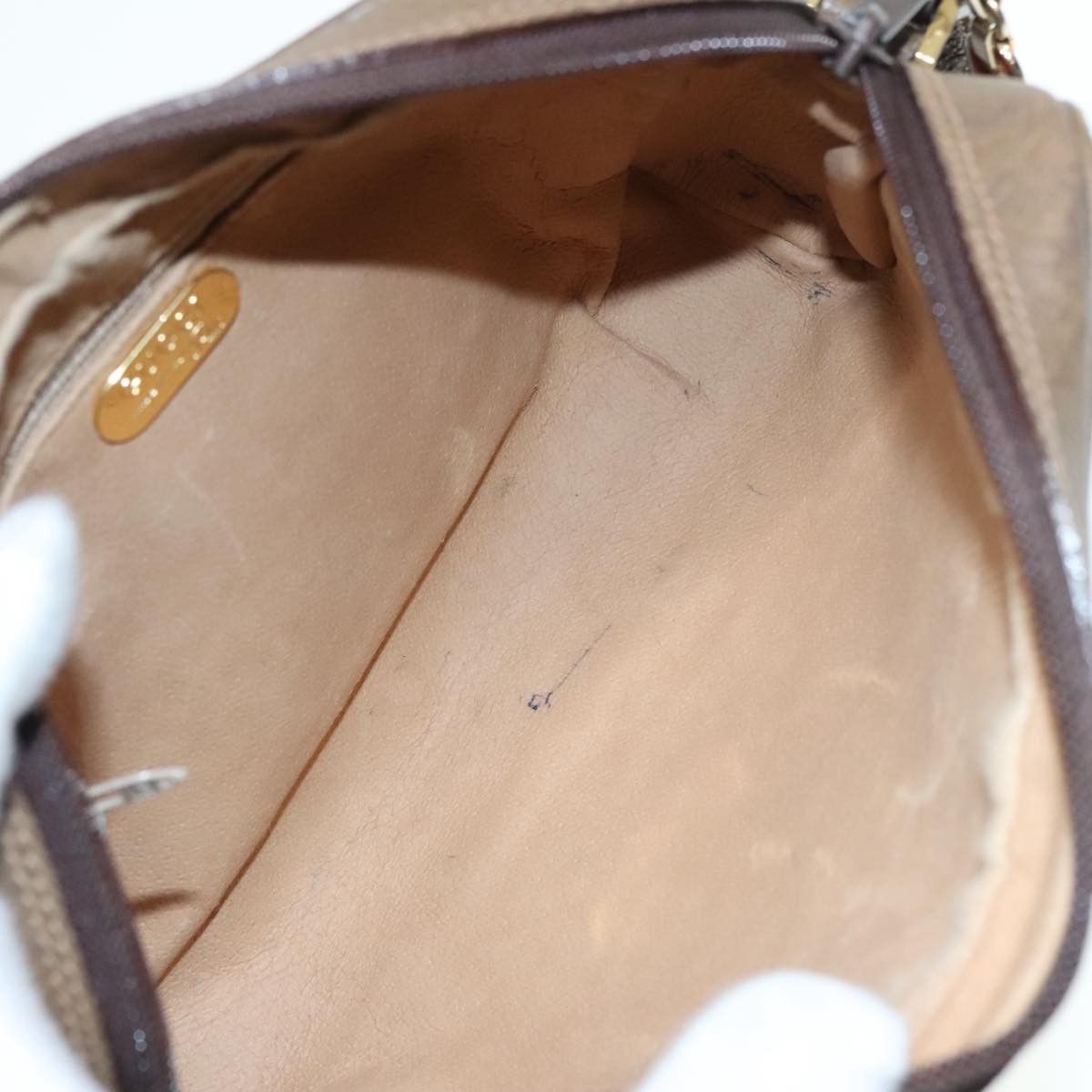 Gucci Beige Canvas Shoulder Bag (Pre-Owned) Size ONE SIZE - 7 Thumbnail