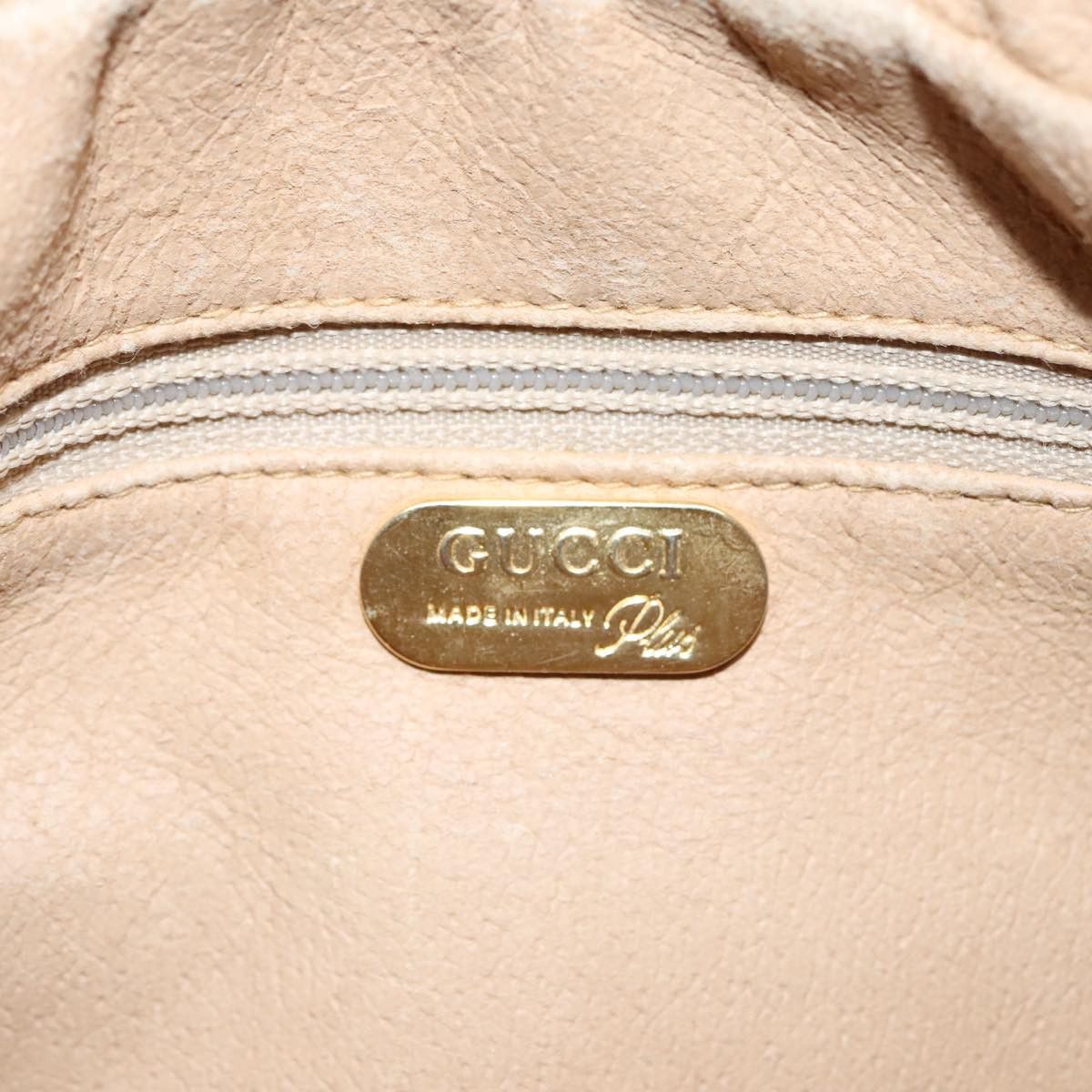Gucci Beige Canvas Shoulder Bag (Pre-Owned) Size ONE SIZE - 8 Thumbnail