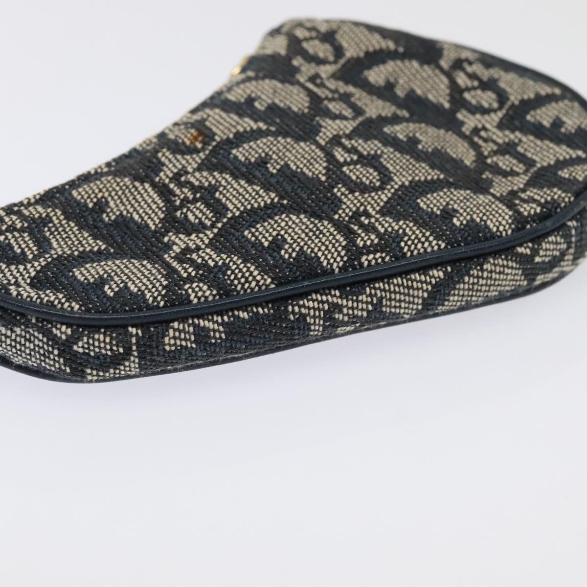 Dior Saddle Navy Canvas Wallet (Pre-Owned) Size ONE SIZE - 8 Thumbnail
