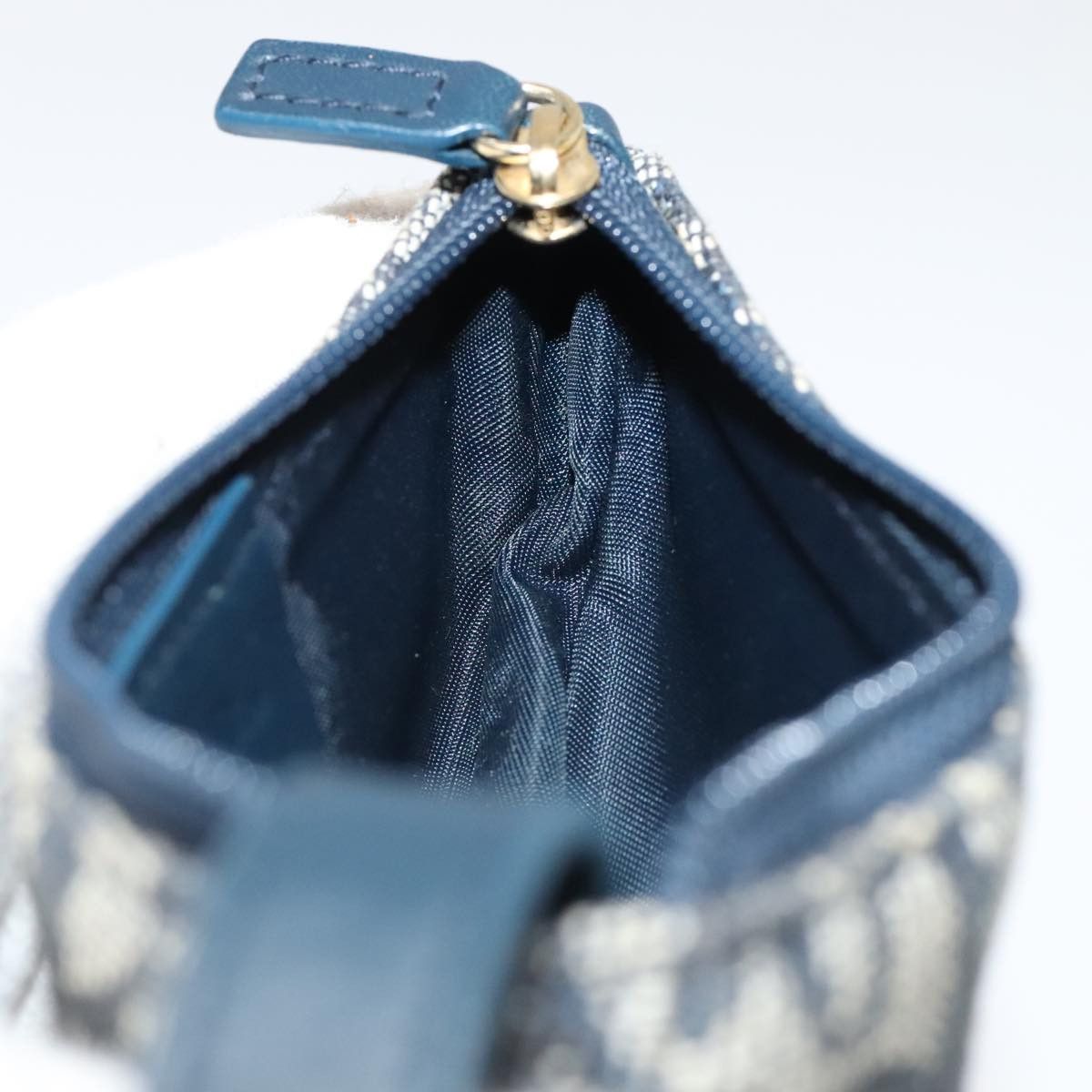 Dior Saddle Navy Canvas Wallet (Pre-Owned) Size ONE SIZE - 19 Thumbnail