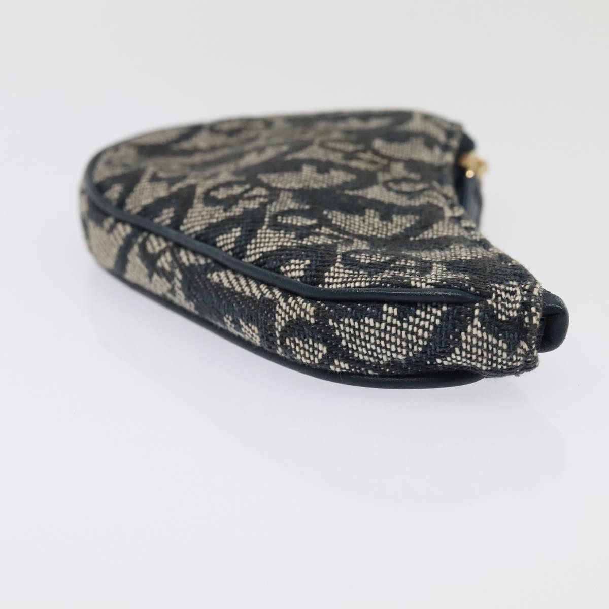 Dior Saddle Navy Canvas Wallet (Pre-Owned) Size ONE SIZE - 3 Thumbnail