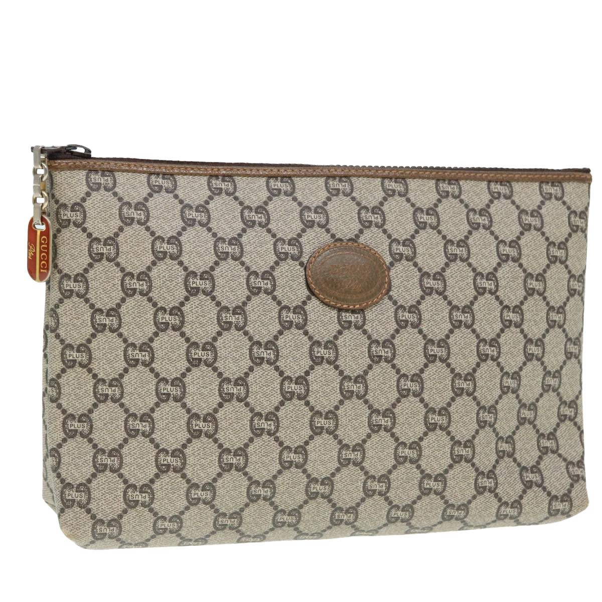 Gucci Beige Canvas Clutch Bag (Pre-Owned) Size ONE SIZE - 17 Thumbnail