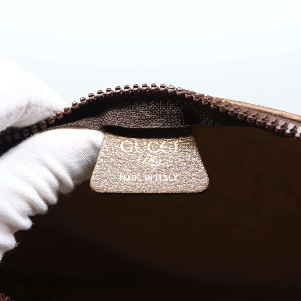 Gucci Beige Canvas Clutch Bag (Pre-Owned) Size ONE SIZE - 7 Thumbnail
