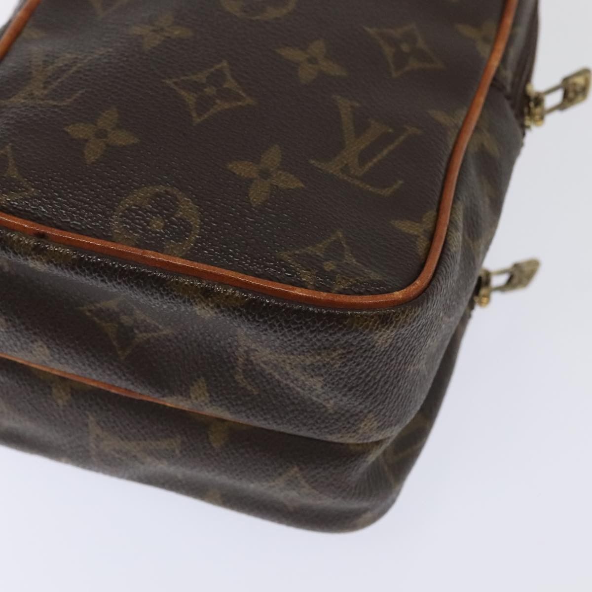 Louis Vuitton Amazon Brown Canvas Shoulder Bag (Pre-Owned) Size ONE SIZE - 9 Thumbnail