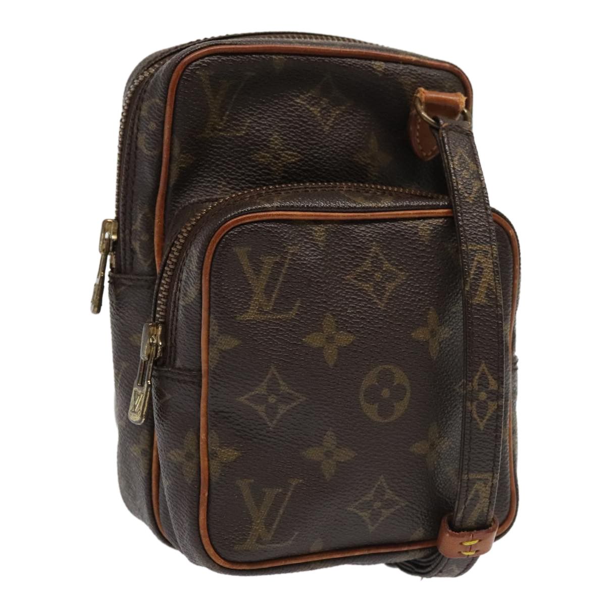 Louis Vuitton Amazon Brown Canvas Shoulder Bag (Pre-Owned) Size ONE SIZE - 16 Thumbnail