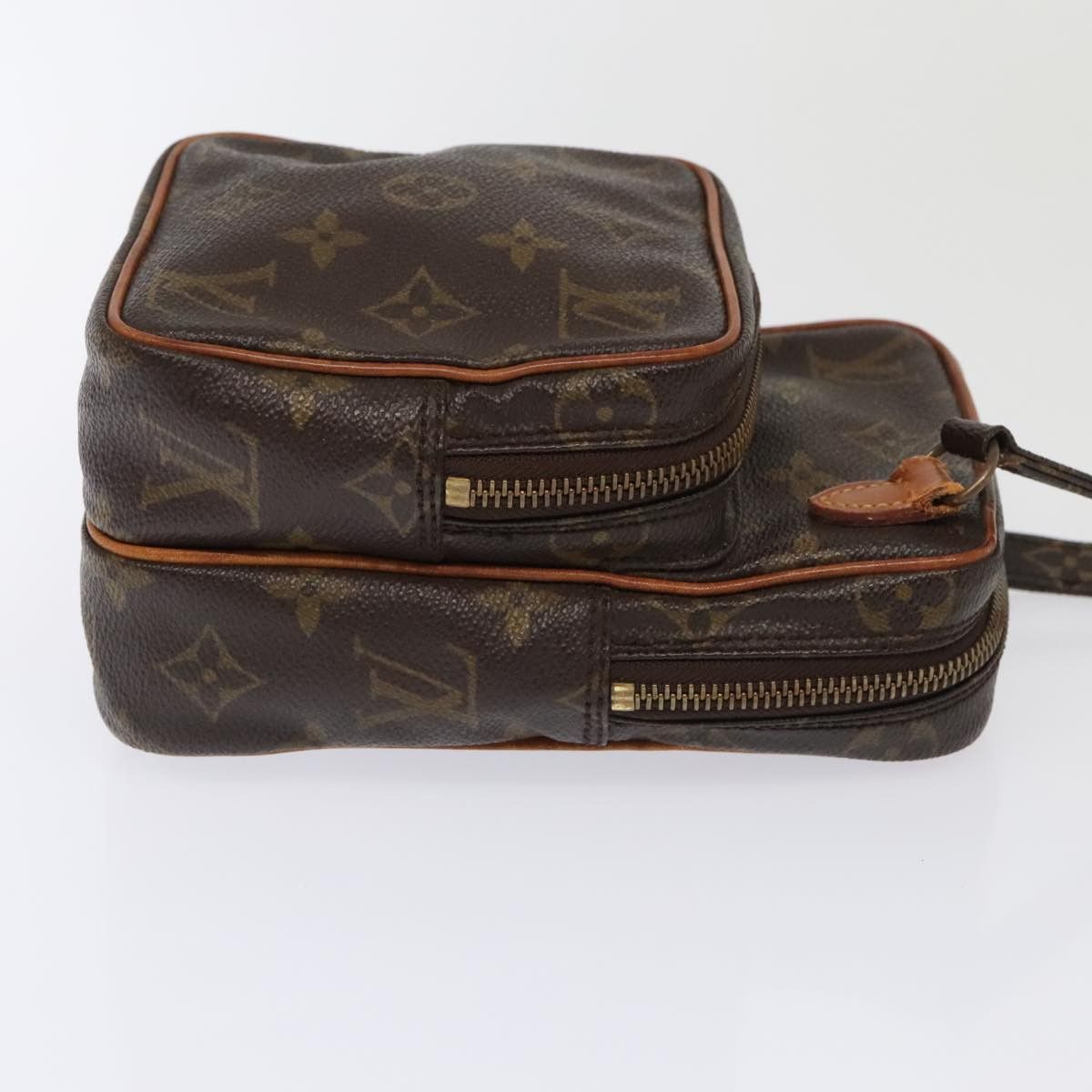 Louis Vuitton Amazon Brown Canvas Shoulder Bag (Pre-Owned) Size ONE SIZE - 3 Thumbnail