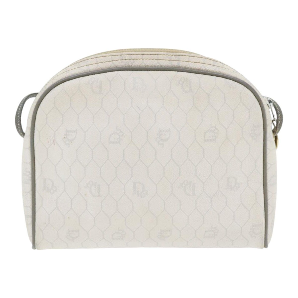Dior White Canvas Shoulder Bag (Pre-Owned) Size ONE SIZE - 2 Thumbnail