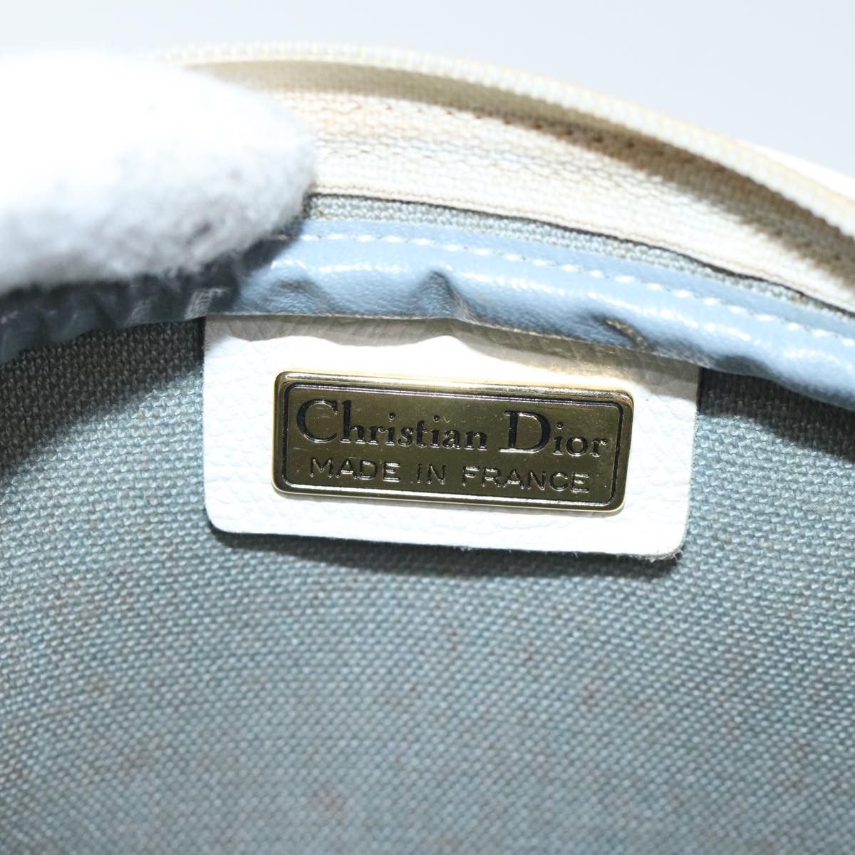 Dior White Canvas Shoulder Bag (Pre-Owned) Size ONE SIZE - 12 Thumbnail