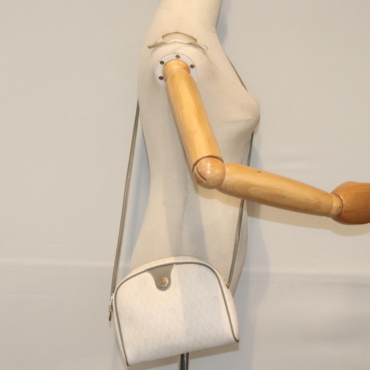 Dior White Canvas Shoulder Bag (Pre-Owned) Size ONE SIZE - 13 Thumbnail