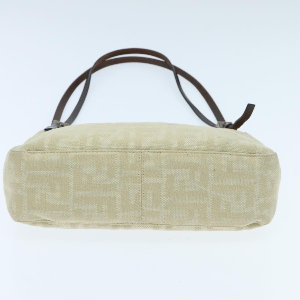Fendi Mamma Baguette Beige Canvas Shoulder Bag (Pre-Owned) Size ONE SIZE - 18 Thumbnail