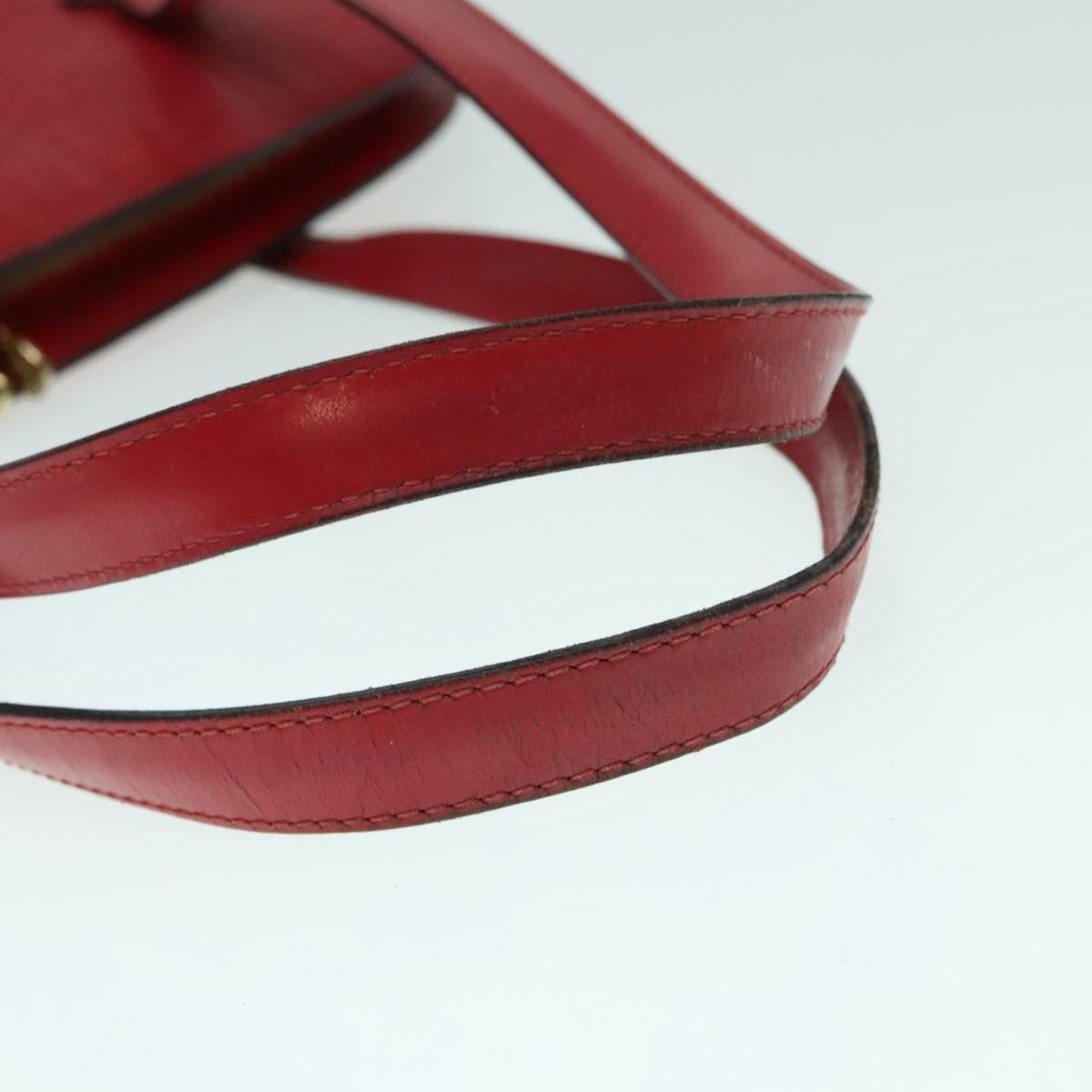 Louis Vuitton Lussac Red Leather Shoulder Bag (Pre-Owned) Size ONE SIZE - 4 Thumbnail