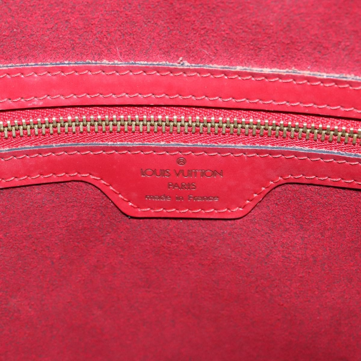 Louis Vuitton Lussac Red Leather Shoulder Bag (Pre-Owned) Size ONE SIZE - 9 Thumbnail