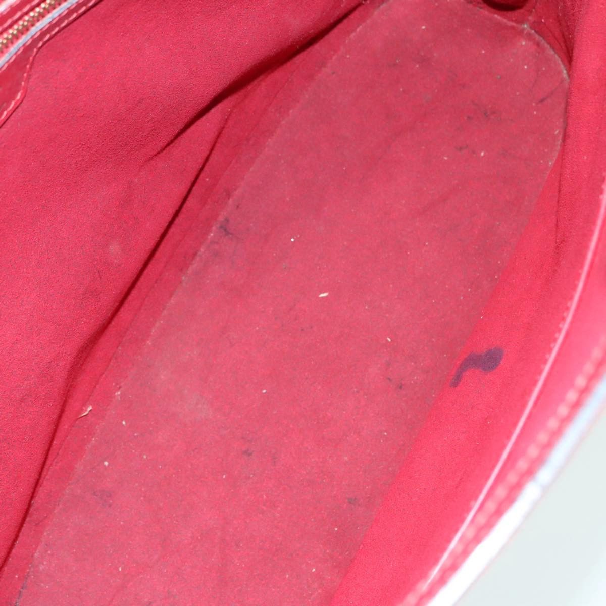 Louis Vuitton Lussac Red Leather Shoulder Bag (Pre-Owned) Size ONE SIZE - 7 Thumbnail