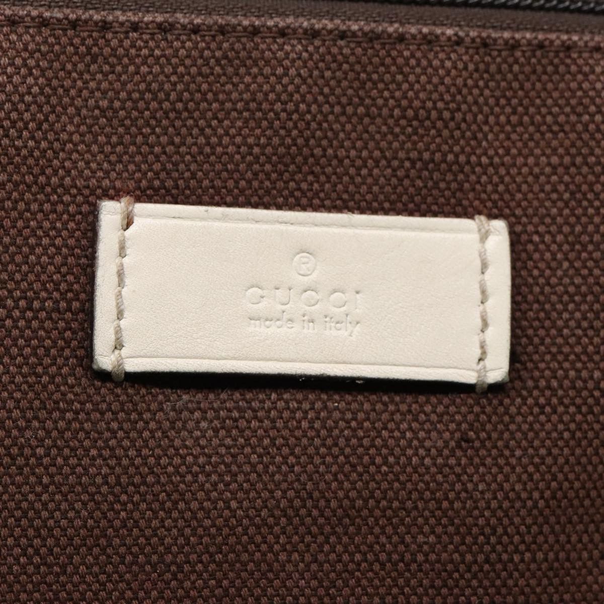 Gucci Brown Canvas Shoulder Bag (Pre-Owned) Size ONE SIZE - 19 Thumbnail
