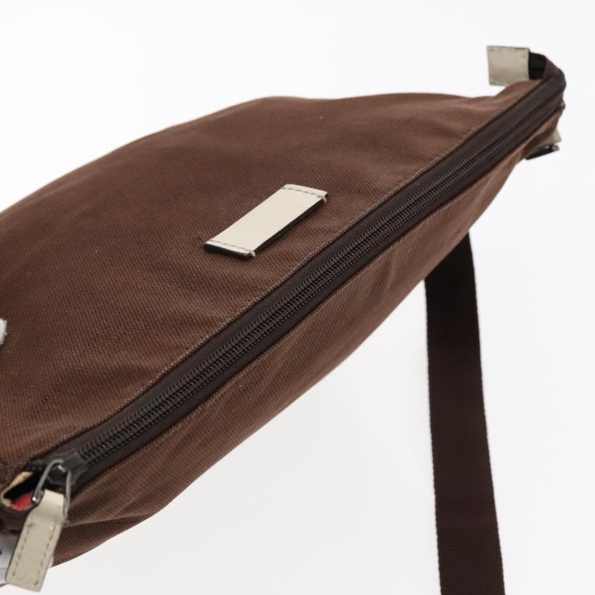Gucci Brown Canvas Shoulder Bag (Pre-Owned) Size ONE SIZE - 17 Thumbnail