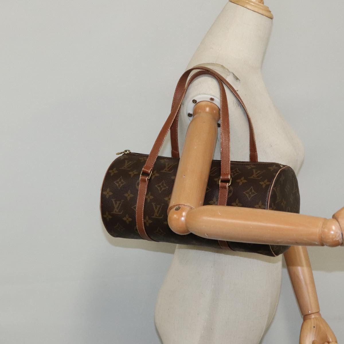 Louis Vuitton Papillon 30 Brown Canvas Handbag (Pre-Owned) Size ONE SIZE - 15 Thumbnail