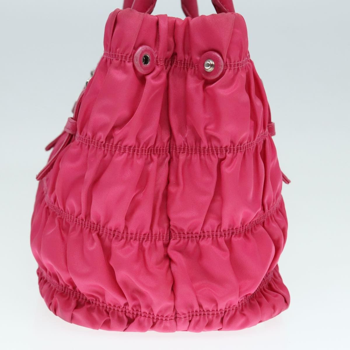 Prada Pink Synthetic Handbag (Pre-Owned) Size ONE SIZE - 4 Thumbnail