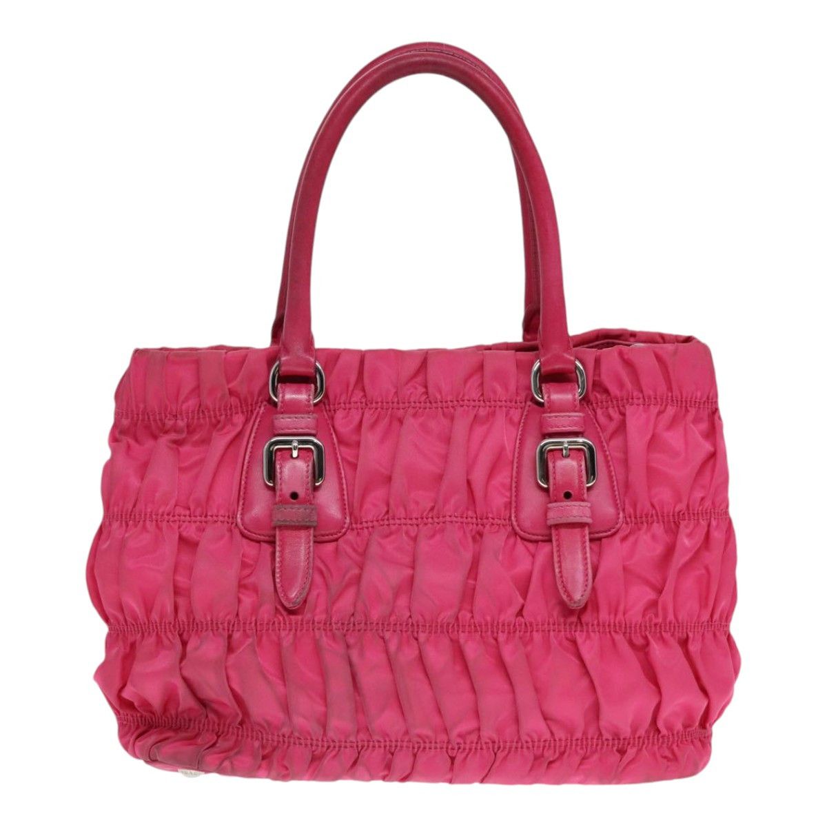 Prada Pink Synthetic Handbag (Pre-Owned) Size ONE SIZE - 2 Thumbnail