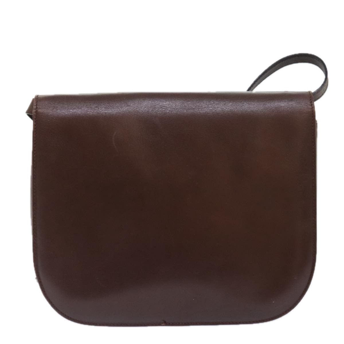 Salvatore Ferragamo Brown Leather Shoulder Bag (Pre-Owned) Size ONE SIZE - 2 Thumbnail