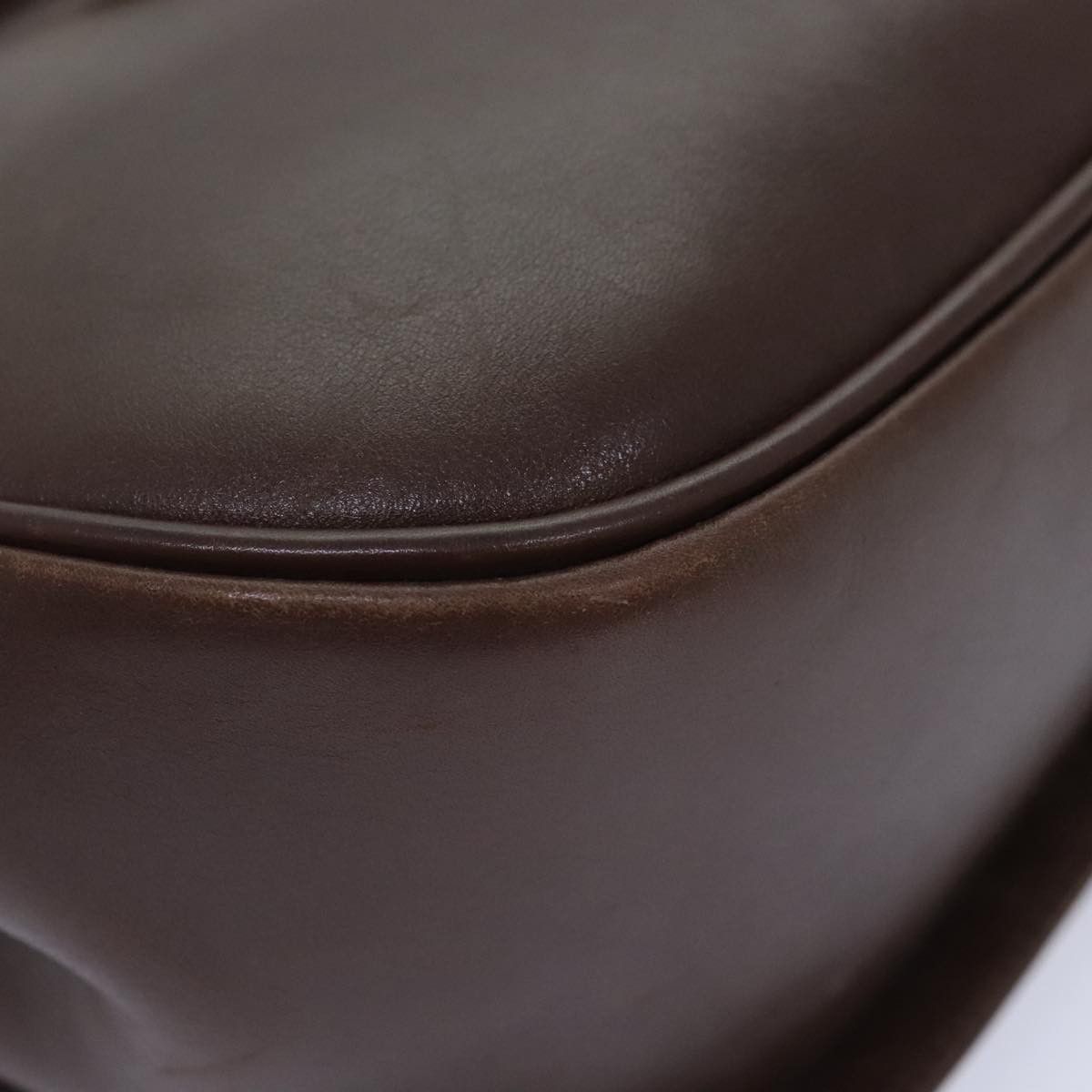 Salvatore Ferragamo Brown Leather Shoulder Bag (Pre-Owned) Size ONE SIZE - 7 Thumbnail
