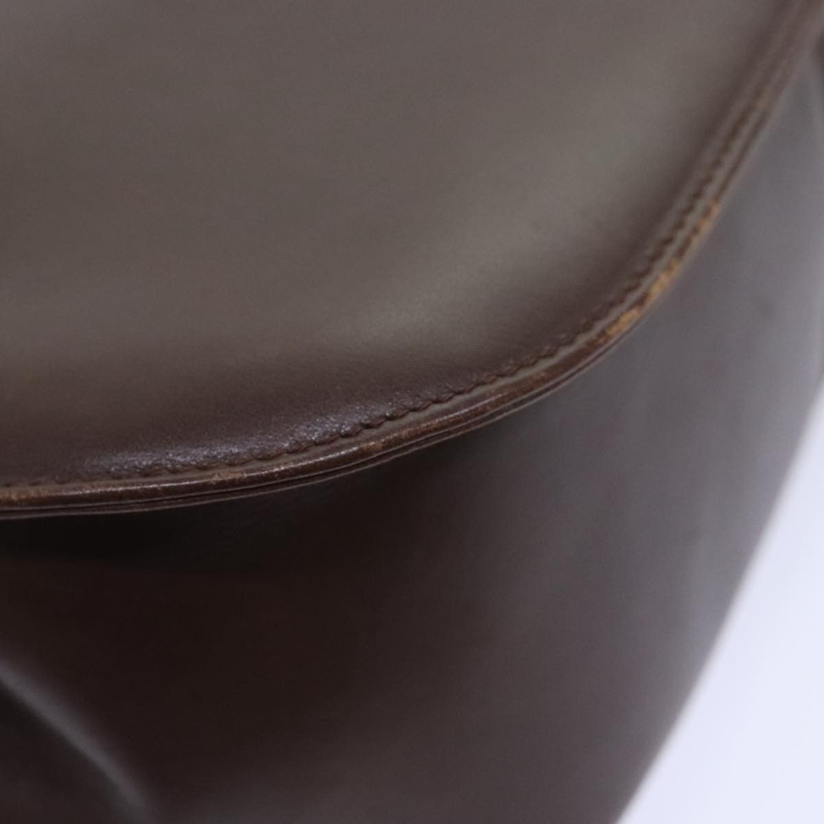 Salvatore Ferragamo Brown Leather Shoulder Bag (Pre-Owned) Size ONE SIZE - 9 Thumbnail