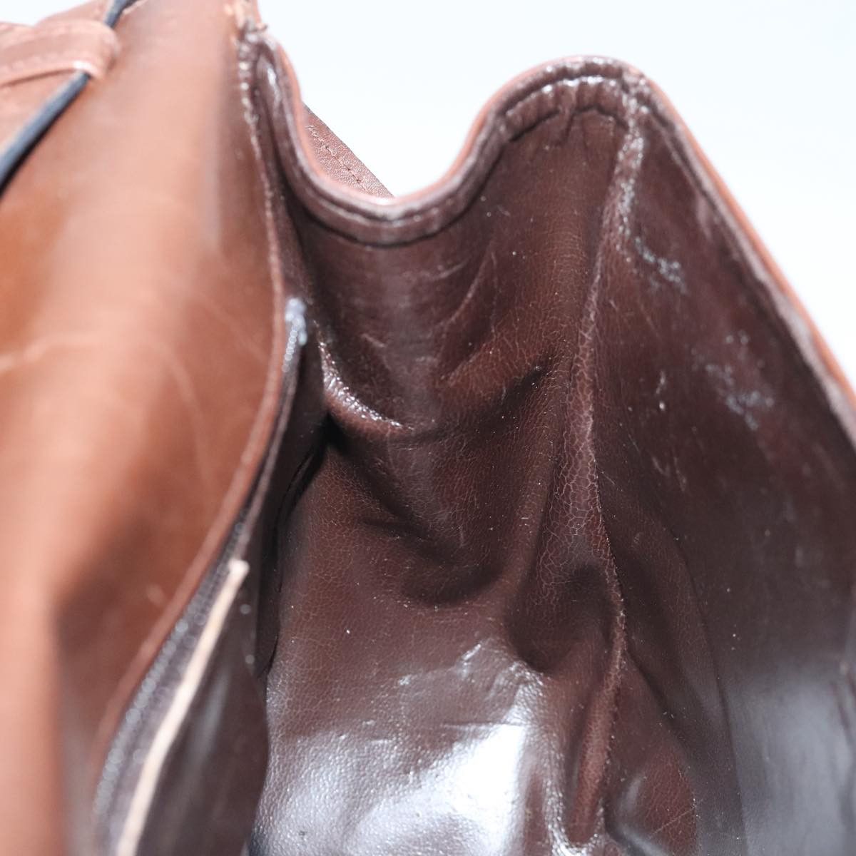 Salvatore Ferragamo Brown Leather Shoulder Bag (Pre-Owned) Size ONE SIZE - 10 Thumbnail