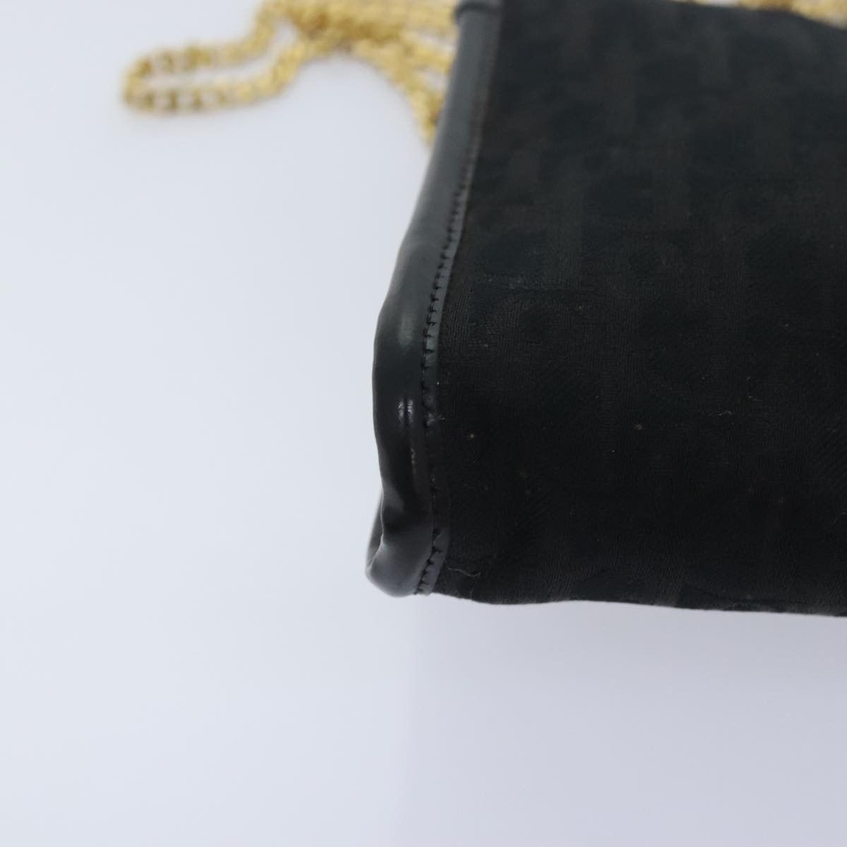Dior Oblique Black Canvas Shoulder Bag (Pre-Owned) Size ONE SIZE - 17 Thumbnail