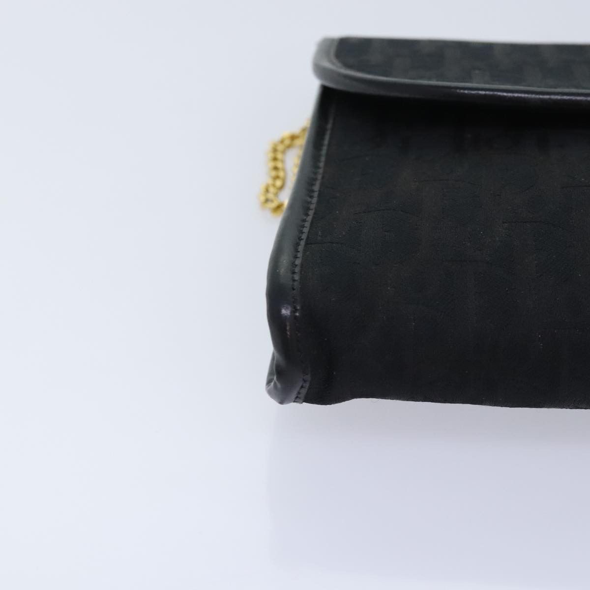 Dior Oblique Black Canvas Shoulder Bag (Pre-Owned) Size ONE SIZE - 16 Thumbnail