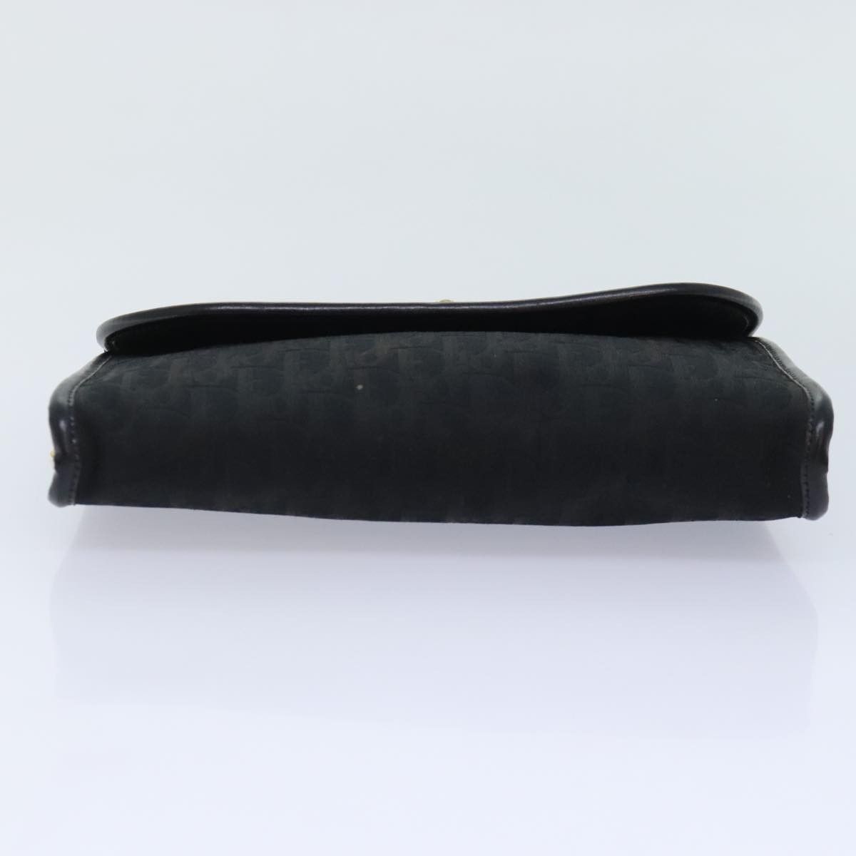 Dior Oblique Black Canvas Shoulder Bag (Pre-Owned) Size ONE SIZE - 5 Thumbnail