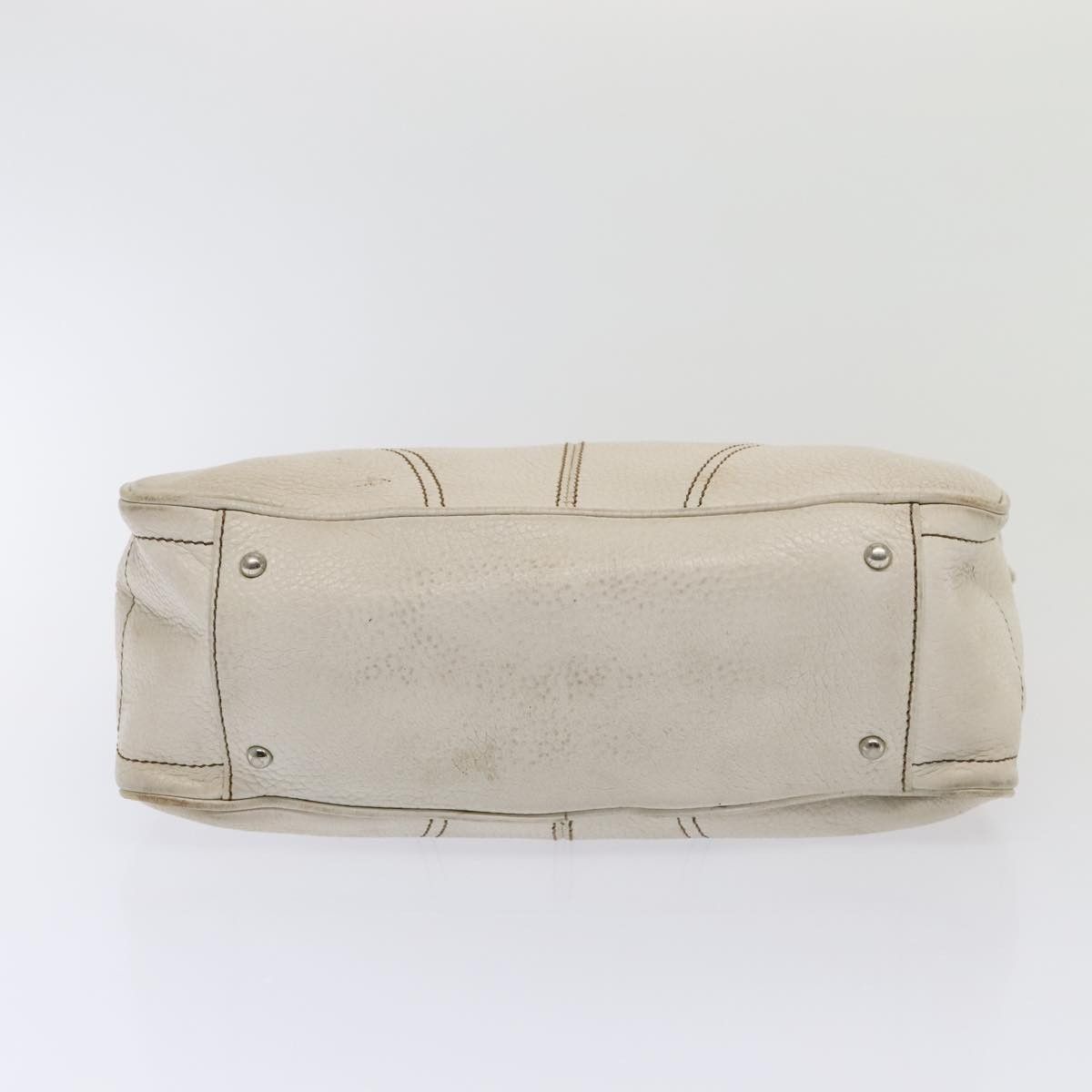 MCM White Leather Shoulder Bag (Pre-Owned) Size ONE SIZE - 18 Thumbnail