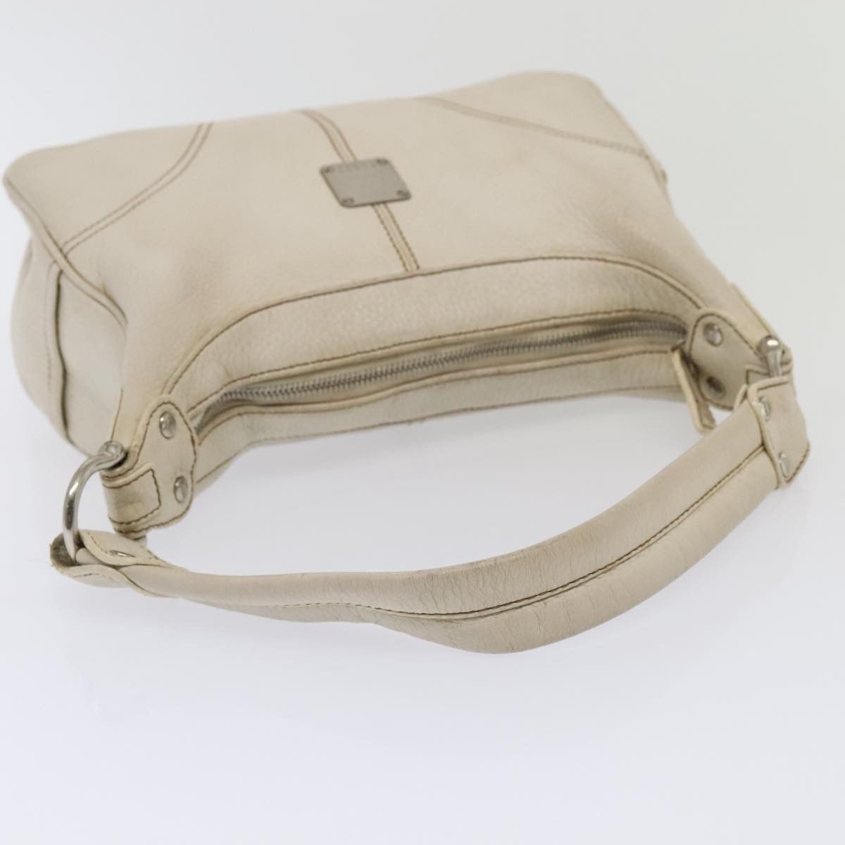 MCM White Leather Shoulder Bag (Pre-Owned) Size ONE SIZE - 5 Thumbnail