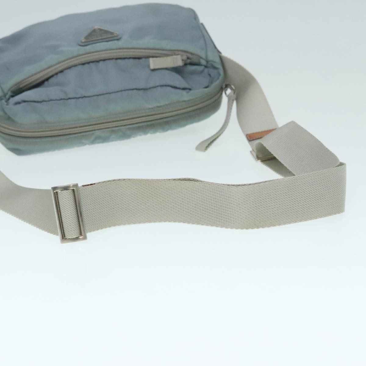 Prada Tessuto Blue Synthetic Shoulder Bag (Pre-Owned) Size ONE SIZE - 5 Thumbnail