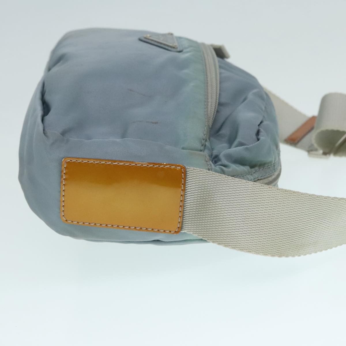 Prada Tessuto Blue Synthetic Shoulder Bag (Pre-Owned) Size ONE SIZE - 3 Thumbnail