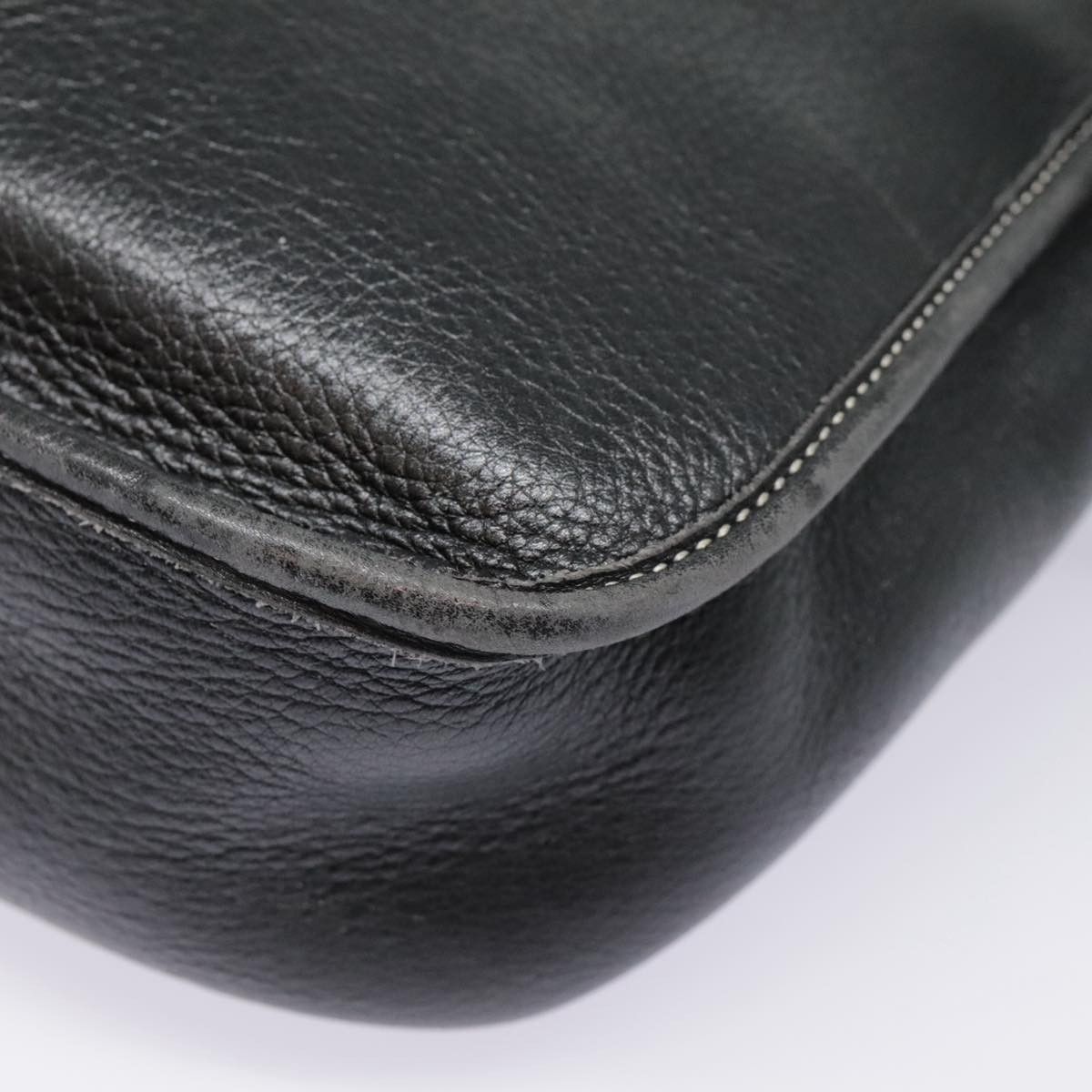 Dior Cd Black Leather Shoulder Bag (Pre-Owned) Size ONE SIZE - 7 Thumbnail