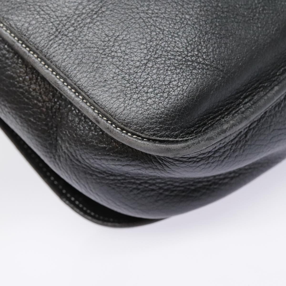 Dior Cd Black Leather Shoulder Bag (Pre-Owned) Size ONE SIZE - 10 Thumbnail