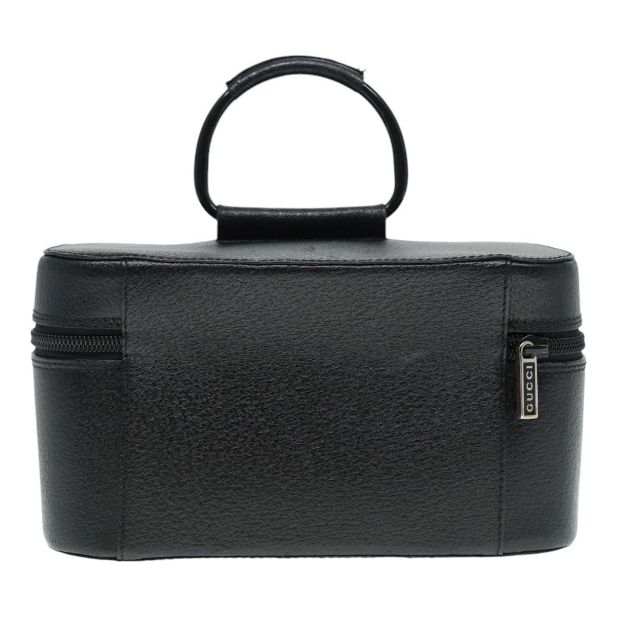 Gucci Vanity Black Leather Handbag (Pre-Owned) Size ONE SIZE - 2 Thumbnail