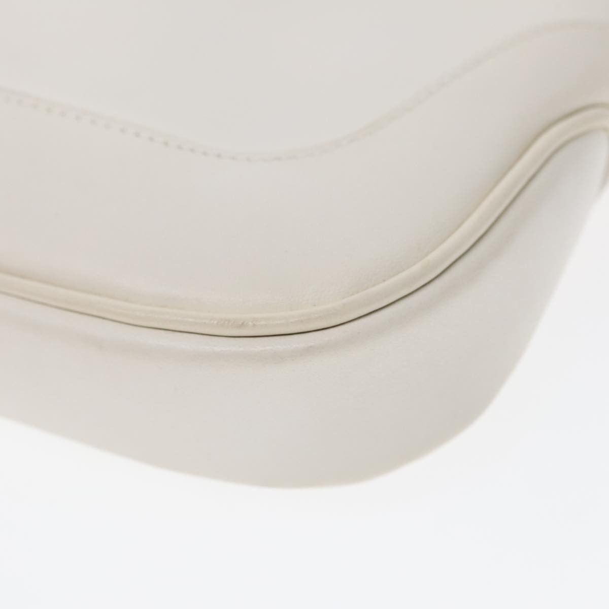 Gucci White Leather Shoulder Bag (Pre-Owned) Size ONE SIZE - 6 Thumbnail