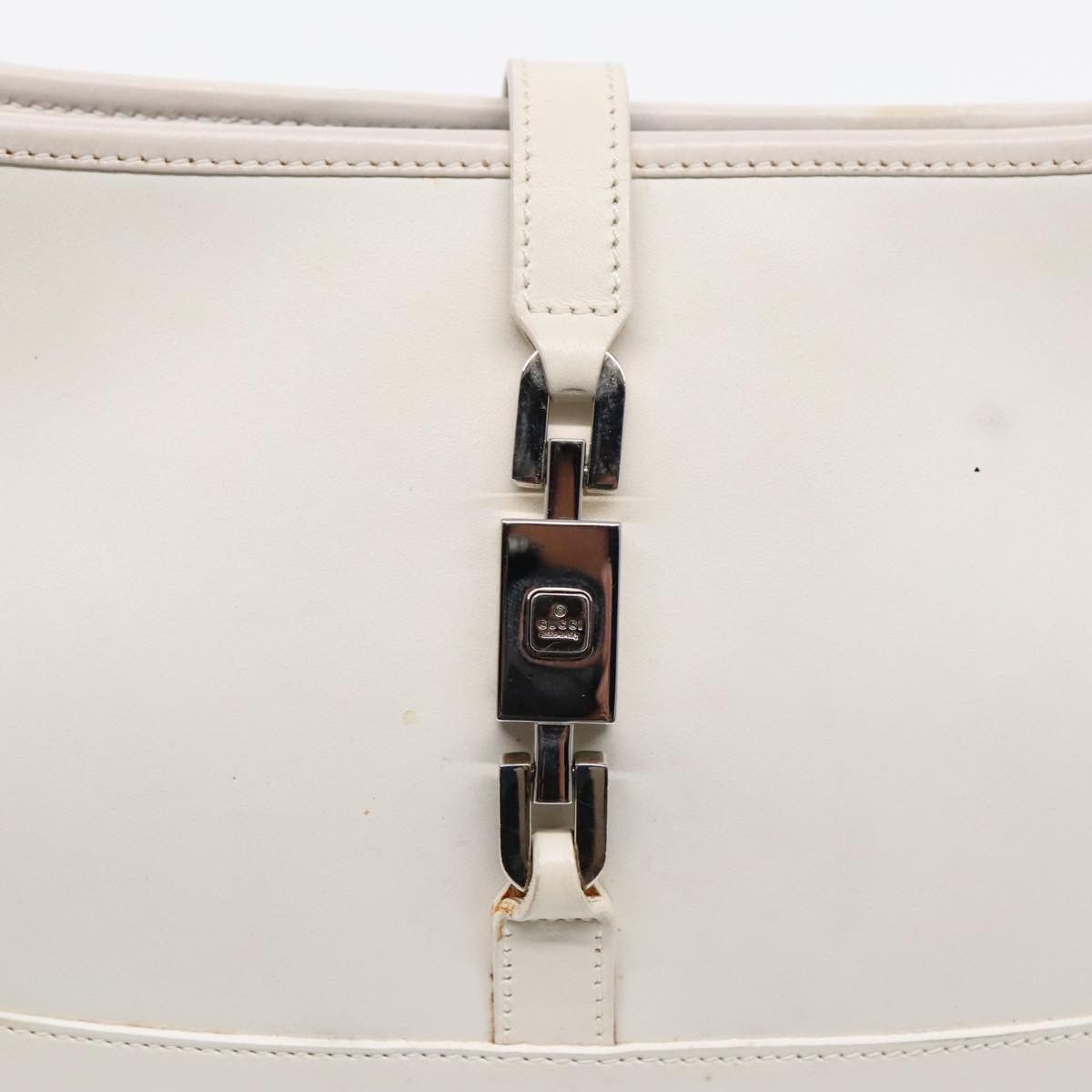 Gucci White Leather Shoulder Bag (Pre-Owned) Size ONE SIZE - 18 Thumbnail