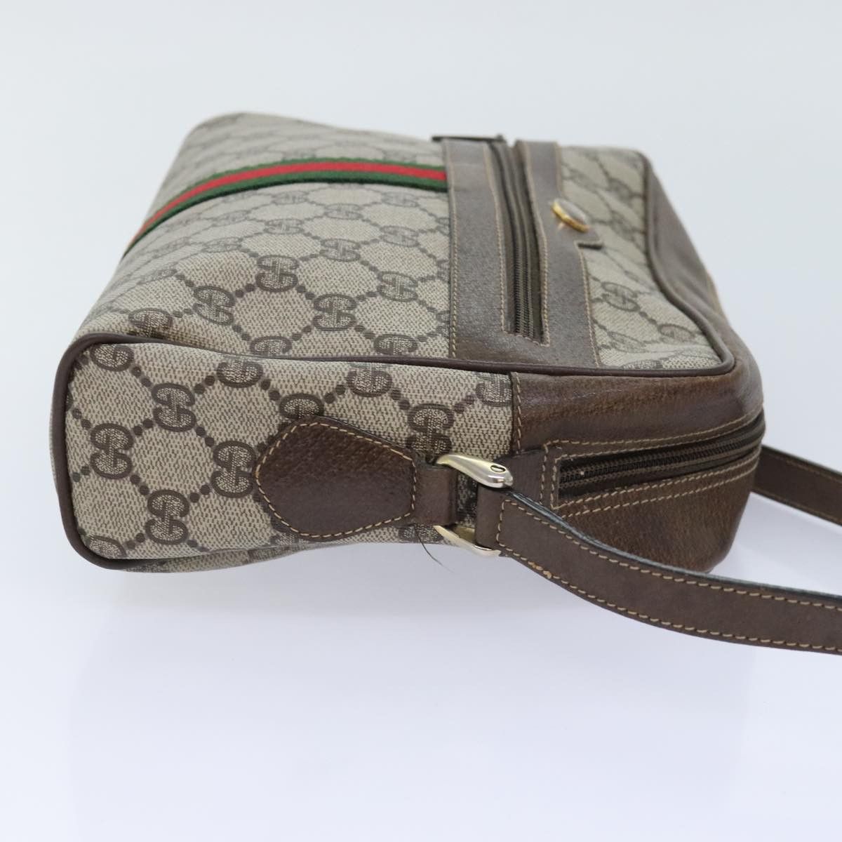Gucci Ophidia Beige Canvas Shoulder Bag (Pre-Owned) Size ONE SIZE - 4 Thumbnail