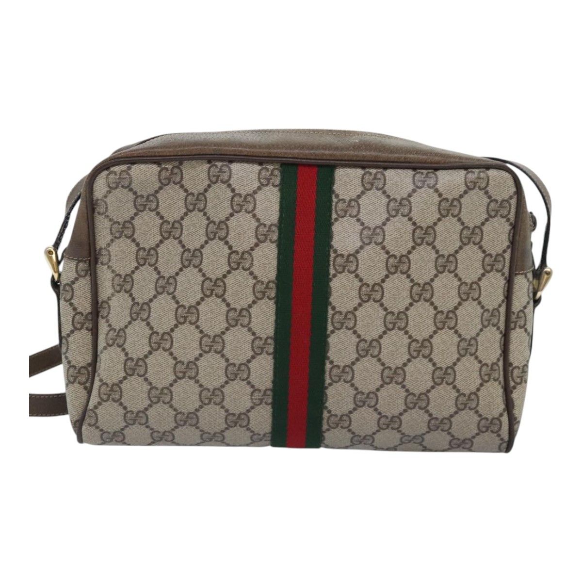Gucci Ophidia Beige Canvas Shoulder Bag (Pre-Owned) Size ONE SIZE - 2 Thumbnail