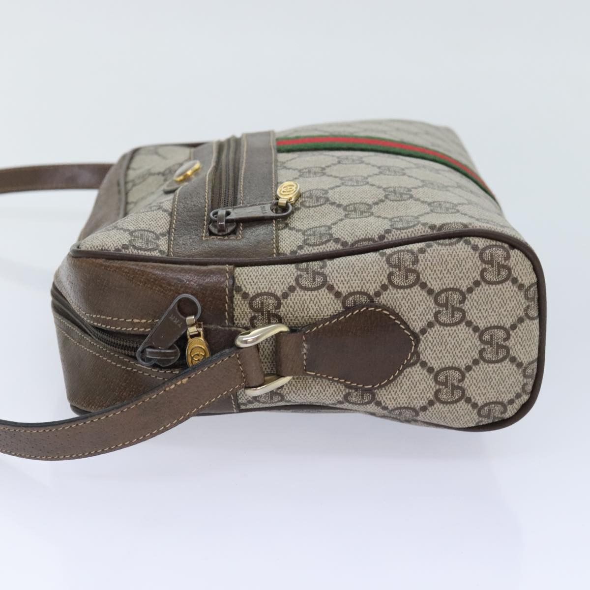 Gucci Ophidia Beige Canvas Shoulder Bag (Pre-Owned) Size ONE SIZE - 3 Thumbnail