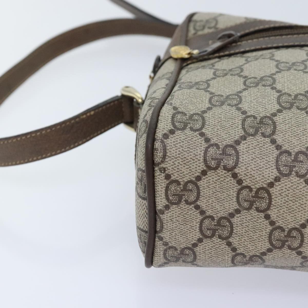Gucci Ophidia Beige Canvas Shoulder Bag (Pre-Owned) Size ONE SIZE - 7 Thumbnail