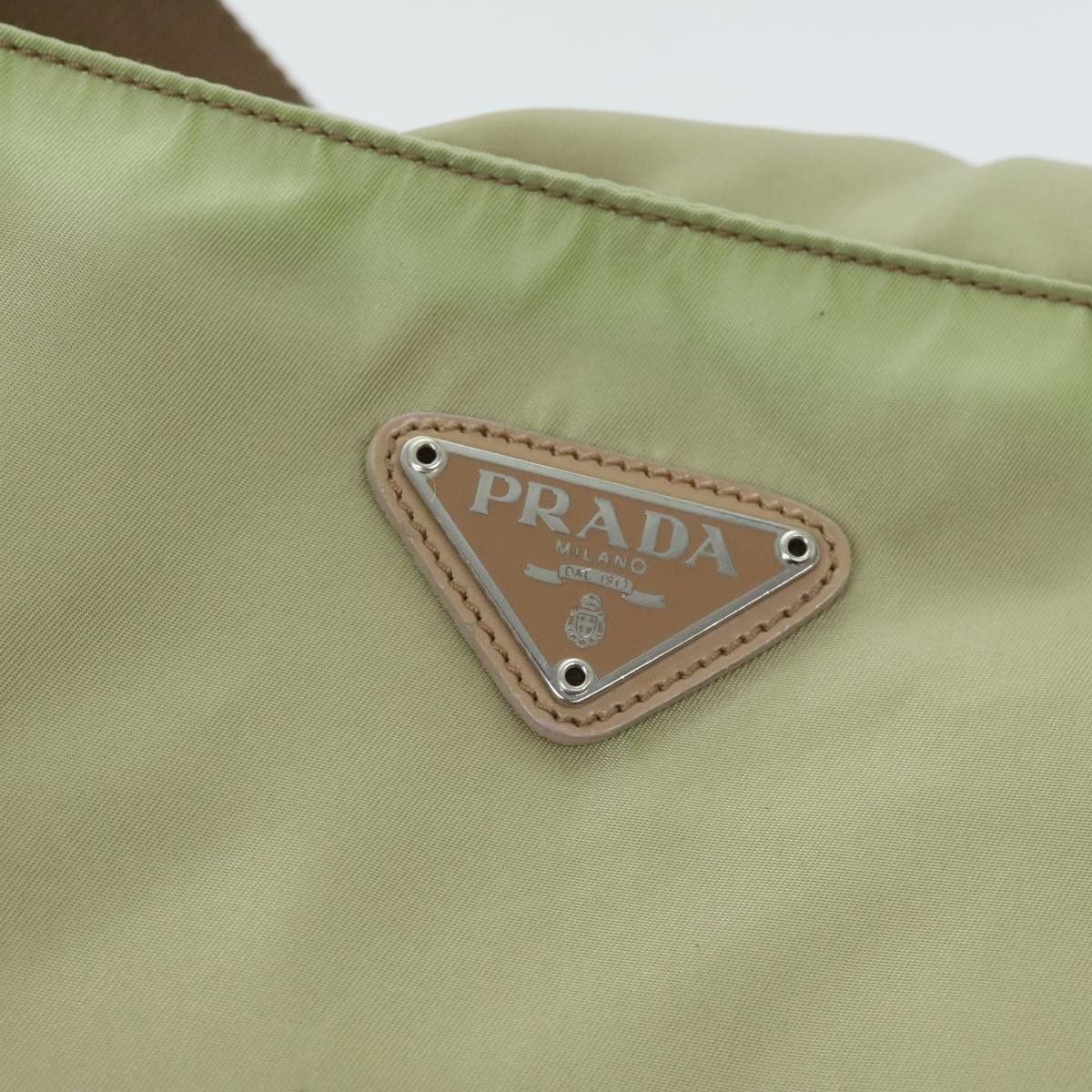 Prada Tessuto Khaki Synthetic Tote Bag (Pre-Owned) Size ONE SIZE - 20 Thumbnail