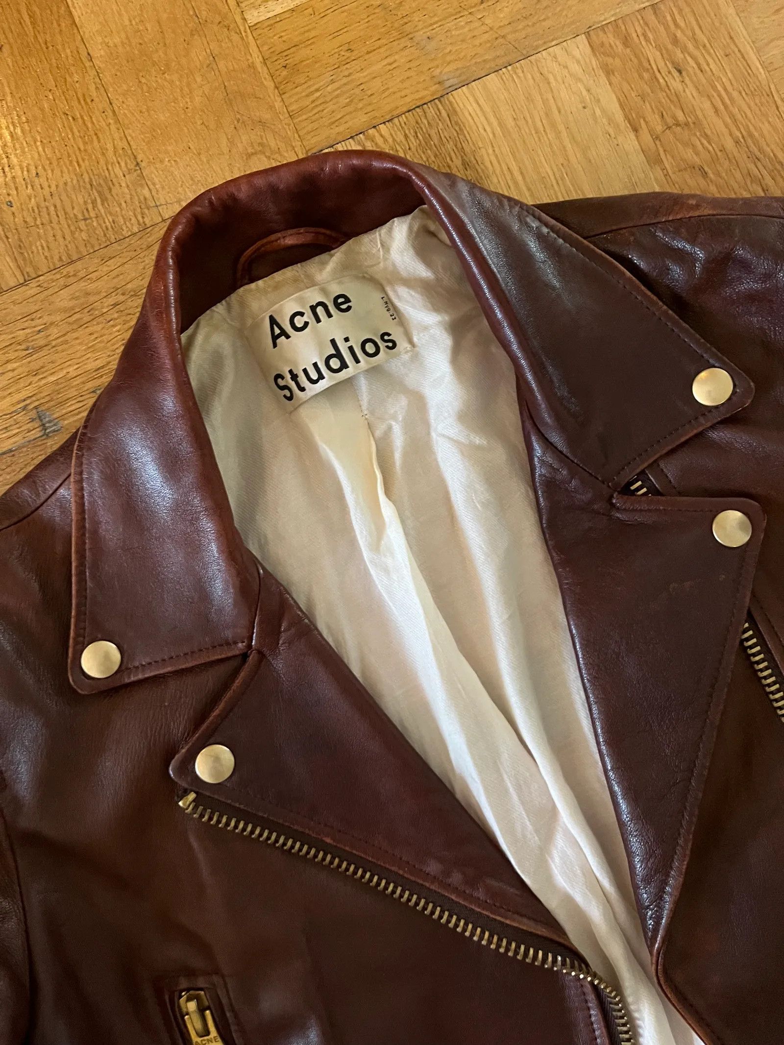Acne Studios Acne Studios Leather Jacket Size XS / US 0-2 / IT 36-38 - 5 Thumbnail