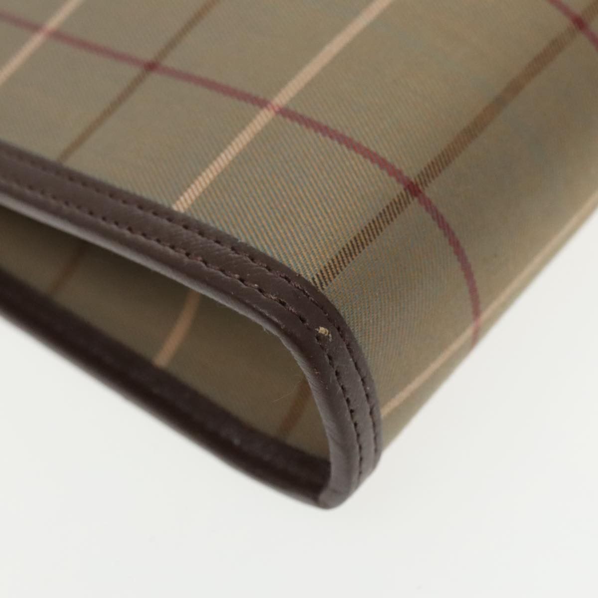 Burberry Nova Check Brown Canvas Clutch Bag (Pre-Owned) Size ONE SIZE - 6 Thumbnail